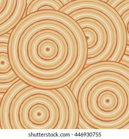Abstract Aboriginal line painting in vector format.