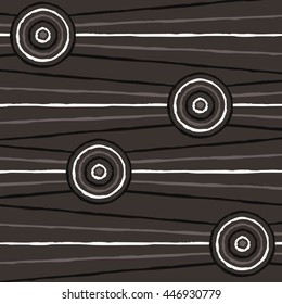 Abstract Aboriginal line painting in vector format.