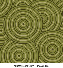Abstract Aboriginal line painting in vector format.