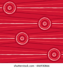 Abstract Aboriginal line painting in vector format.