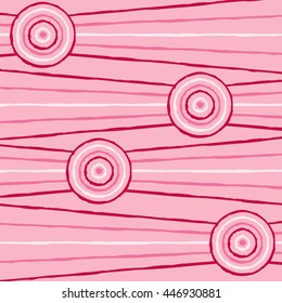 Abstract Aboriginal line painting in vector format.