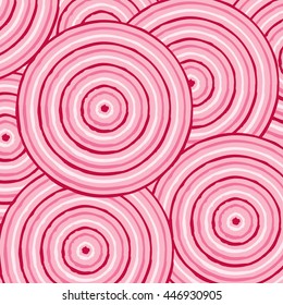 Abstract Aboriginal line painting in vector format.