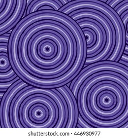 Abstract Aboriginal line painting in vector format.