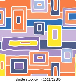 Abstract aboriginal white paths vector seamless pattern for wrapping, craft, textile, fabric