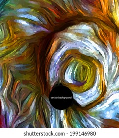 Abstract acrylic background, vector format