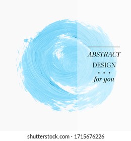 Abstract acrylic background - Vector. Messy style design. Creative logo textured artwork. 