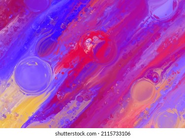 Resumen de fondo pintado a mano acrílico. Ilustración del vector