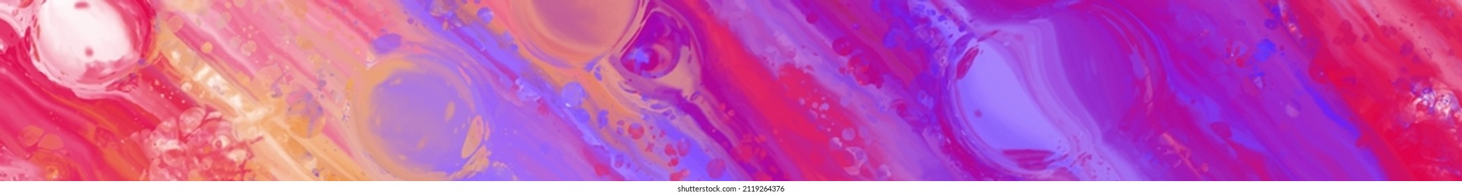 Abstract acrylic hand painted background. Vector illustration