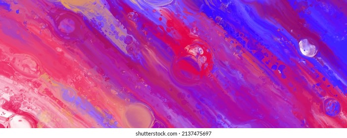 Abstract acrylic hand painted background. Vector illustration