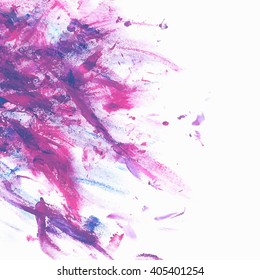Abstract Acrylic Paint Background