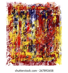 Abstract acrylic paint : frame style : vector eps.10