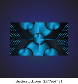 abstract advanced around design concep illustrator image background blue colour ar