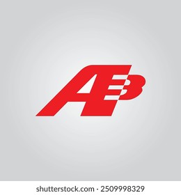  Abstract AE3 Logo design idea 
