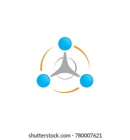 Abstract Aerospace Logo Design Vector, Modern Illustration