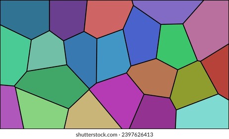 Abstract aesthetic background with colorful art creations, with abstract artistic organic shapes
