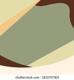 Abstract aesthetic backgrounds landscapes. Earth tones, pastel colors. Boho wall decor. Mid century modern minimalist.