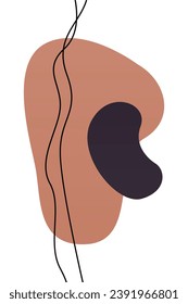Abstrakter, ästhetischer Hintergrund