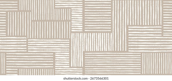 Estética Abstractas elegante línea de pinceladas Formas de trazo Patrón sin fisuras.