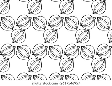 Abstract aesthetic flower petal pattern background design easy to edit, fabric, vector design, seamless pattern, invitation, printable