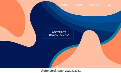 ABSTRACT AESTHETIC GEOMETRIC BACKGROUND VECTOR DESIGN TEMPLATE FOR WALLPAPER, COVER DESIGN, HOMEPAGE DESIGN