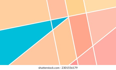 PLANTILLA DE DISEÑO DE VECTORES DE FONDO GEOMÉTRICO ABSTRACTO PARA PAPEL DE PARED, DISEÑO DE CUBIERTA, DISEÑO DE PÁGINAS NACIONALES