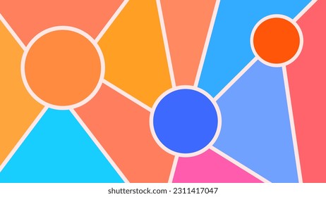 ABSTRACT AESTHETIC GEOMETRIC BACKGROUND VECTOR DESIGN TEMPLATE FOR WALLPAPER, COVER DESIGN, HOMEPAGE DESIGN