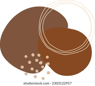 Abstract Aesthetic Shape Illustration Design