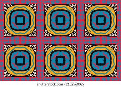 Abstract African Patterns Fabric from Africa Navajo Nation Pattern Seamless Ornament Ethnic Traditional art Mexican dress 
checkered Design for print wallpaper hd paper texture carpet background