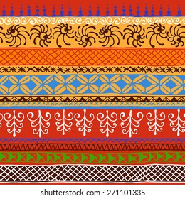 Abstract african seamless geometric pattern. Vector background for your backgrounds, textures, invitations, greeting cards or other.