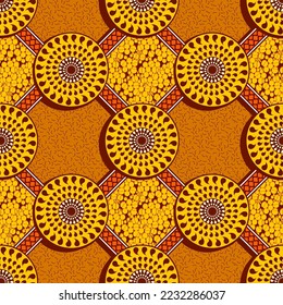 abstract african seamless pattern background,  textile art, tribal abstract hand-draw, geometrics circle  shape image, summer fashion artwork for Fabric print, clothes, scarf, shawl, carpet, bag