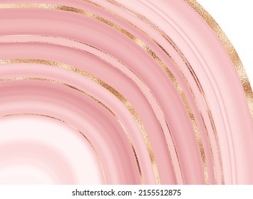Abstract agate slice background print design with natural mineral texture and gold veins.
