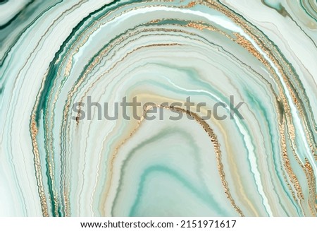 Abstract agate stone background  print design with natural mineral texture and gold veins.
