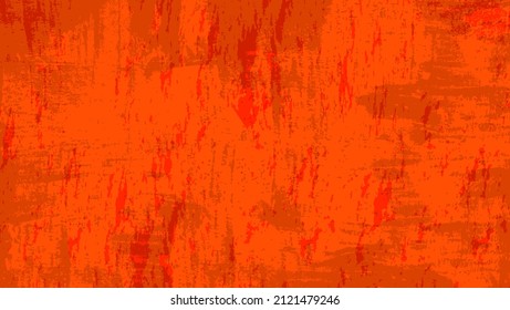 Abstract Aged Grunge Orange Texture Design Background