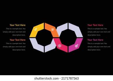 Abstract, aggregation, cube, dimensional, matrix Infographics Template for Website and Presentation. Line Gray icon with Orange