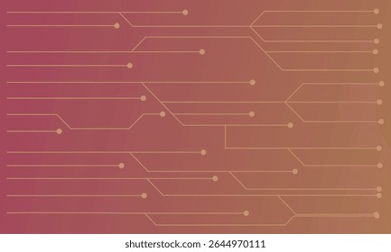Fondo Abstractas de la placa de circuito de la IA. Placa de circuito AI brillante futurista con detalles electrónicos para diseño de interfaz de usuario y GUI.