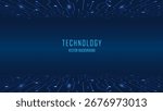Abstract AI circuit board in dark blue background. High-tech electronics board digital technology. Isometric electronic motherboard background. Vector illustration.