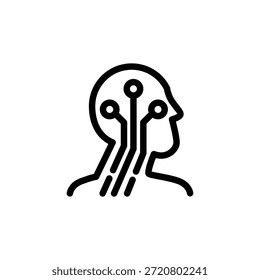 abstrakte Luft-Umriss Symbol Vektordesign gut für Web oder mobile App