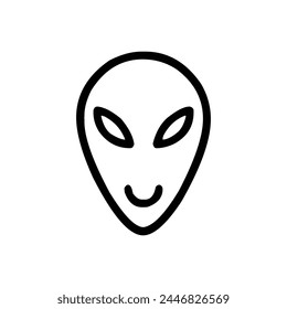 abstract air alien flat astronaut astronomy carton background flat mask face icon vector illustration smile cartoon symbol alien art sign logo design