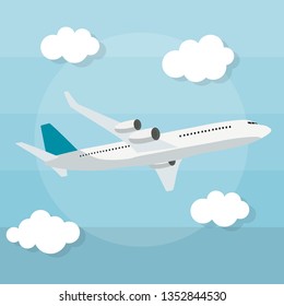 Abstract Airplane Background Vector Illustration EPS10
