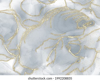 Abstract alcohol ink texture marble style background. EPS10 vector illustration design.