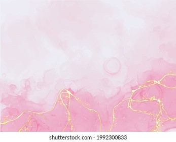 Abstract alcohol ink texture marble style background. EPS10 vector illustration design.