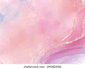 Abstract alcohol ink texture marble style background. EPS10 vector illustration design.