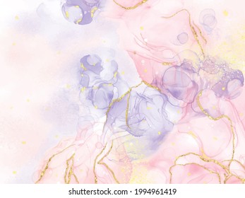 Abstract alcohol ink texture marble style background. EPS10 vector illustration design.