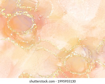 Abstract alcohol ink texture marble style background. EPS10 vector illustration design.