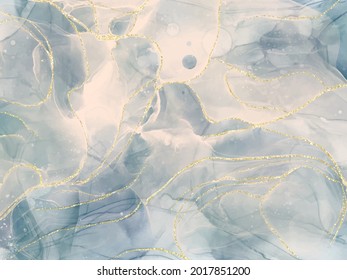 Abstract alcohol ink texture marble style background. EPS10 vector illustration design.