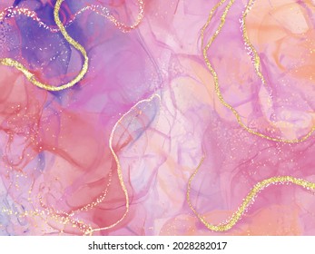 Resumen de la tinta de color alcohol textura de fondo de mármol estilo. Diseño de ilustración vectorial EPS10.