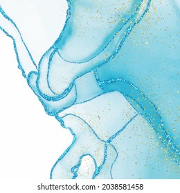 Abstract alcohol ink texture marble style background. EPS10 vector illustration design.