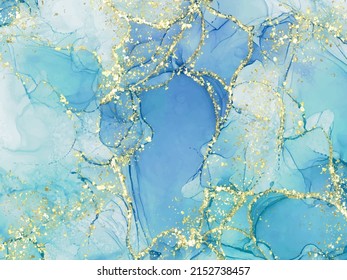 Abstract alcohol ink texture marble style background. EPS10 vector illustration design.