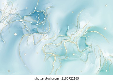 Abstract alcohol ink texture marble style background. EPS10 vector illustration design.