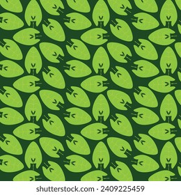 Abstract Allure: Mesmerizing Patterns for Modern Aesthetics Leaf Pattern